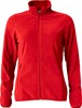 Clique 023915 Basic Micro Fleece Jacket Ladies - Rood - S afbeelding