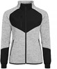Clique 023947 Haines Fleece Jacket Ladies - Ash - XXL afbeelding