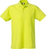 Clique 028230 Basic Polo - Signaalgroen - XS afbeelding