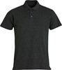 Clique 028230 Basic Polo - Antraciet Melange - M afbeelding
