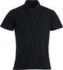 Clique 028230 Basic Polo - Zwart - 4XL afbeelding