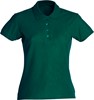 Clique 028231 Basic Polo Ladies - Flessengroen - L afbeelding