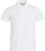 Clique 028232 Basic Polo S/S Junior - Wit - 110/120 afbeelding