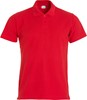 Clique 028232 Basic Polo S/S Junior - Rood - 150/160 afbeelding