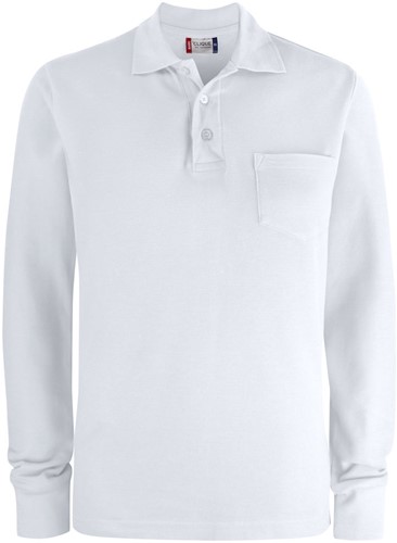 Clique 028235 Basic Polo LS Pocket