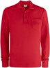 Clique 028235 Basic Polo LS Pocket - Rood - 4XL afbeelding