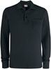 Clique 028235 Basic Polo LS Pocket - Zwart - 3XL afbeelding
