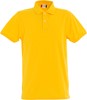 Clique 028240 Stretch Premium Polo - Lemon - L afbeelding