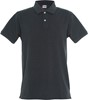 Clique 028240 Stretch Premium Polo - Antraciet Melange - XS afbeelding