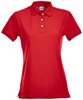 Clique 028241 Stretch Premium Polo Ladies - Rood - XXL afbeelding