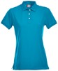 Clique 028241 Stretch Premium Polo Ladies - Turquoise - M afbeelding