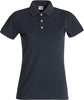 Clique 028241 Stretch Premium Polo Ladies - Antraciet Melange - XL afbeelding