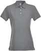 Clique 028241 Stretch Premium Polo Ladies - Grijsmelange - XXL afbeelding