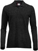 Clique 028247 Classic Marion L/S - Antraciet Melange - S afbeelding
