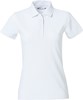 Clique 028261 Heavy Premium Polo Ladies - Wit - M afbeelding