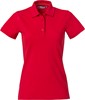 Clique 028261 Heavy Premium Polo Ladies - Rood - L afbeelding