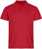 Clique 028280 Single Jersey Polo - Rood - 3XL afbeelding