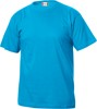 Clique 029030 Basic-T - Turquoise - XS afbeelding