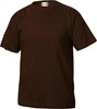 Clique 029030 Basic-T - Dark Mocca - XL afbeelding