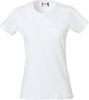 Clique 029031 Basic-T Ladies - Wit - L