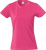 Clique 029031 Basic-T Ladies - Helder Kersen - XXL afbeelding