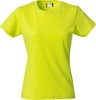 Clique 029031 Basic-T Ladies - Signaalgroen - XS
