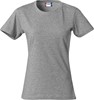 Clique 029031 Basic-T Ladies - Grijsmelange - XS