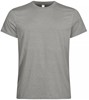 Clique 029038 Basic Active-T - Grijsmelange - XXL afbeelding