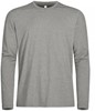 Clique 029040 Basic Active-T Lm - Grijsmelange - XXL afbeelding