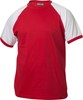 Clique 029326 Raglan-T - Rood/Wit - 3XL afbeelding