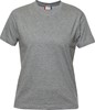 Clique 029341 Premium-T Ladies - Grijsmelange - S afbeelding