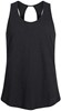 Clique 029351 Slub Tanktop Ladies - Zwart - XXL afbeelding