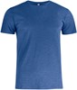 Clique 029352 Slub-T Men's - Blauwmelange - M afbeelding