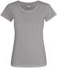 Clique 029353 Slub-T Ladies - Grijs - XL afbeelding