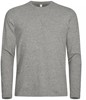 Clique 029358 Premium Fashion-T Lm - Grijsmelange - S afbeelding