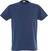 Clique 029360 New Classic-T - Blauwmelange - XXL afbeelding