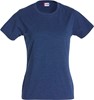 Clique 029361 New Classic-T Ladies - Blauwmelange - L afbeelding