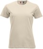 Clique 029361 New Classic-T Ladies - Licht Khaki - S afbeelding