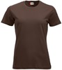 Clique 029361 New Classic-T Ladies - Dark Mocca - M afbeelding