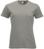 Clique 029361 New Classic-T Ladies - Zilvergrijs - XS afbeelding
