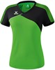 SALE! Erima 1081813 Premium One 2.0 T-Shirt Function - Green/Black/White - 42 afbeelding