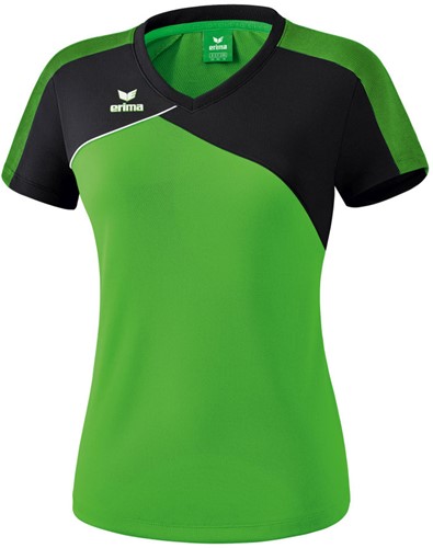 SALE! Erima 1081813 Premium One 2.0 T-Shirt Function - Green/Black/White - 44