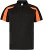 Herenpolo 'Contrast Cool' korte mouwen Royal Blue/White - S