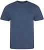Herenshirt 'Tri-Blend' met ronde hals Heather Charcoal - XL