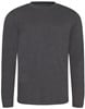 Licht Grijs Effen t-shirt lange mouwen model Extreme merk Roly maat S