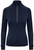 Damessportshirt 'Cool-Flex 1/2 Zip Top' Navy - L