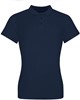 Damespolo '100' met korte mouwen Oxford Navy - S