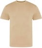 Herenshirt 'The 100 T' met ronde hals Nude - L