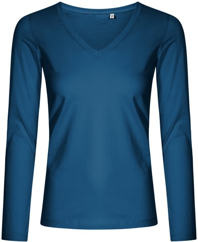 Promodoro XO1560 Women´s V-Neck T-Shirt Long Sleeve