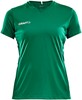 Craft Squad Shirt Korte Mouw Dames - Donkergroen | Maat: L